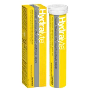 Hydralyte Watermelon Burst Flavoured Effervescent Electrolyte 20 Tablets - Great for Running, Sports & Daily Hydration - Convenient & Self-Dissolving Tablets. - Image 1