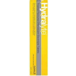 Hydralyte Watermelon Burst Flavoured Effervescent Electrolyte 20 Tablets - Great for Running, Sports & Daily Hydration - Convenient & Self-Dissolving Tablets. - Image 2