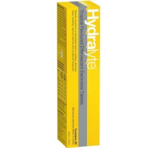 Hydralyte Watermelon Burst Flavoured Effervescent Electrolyte 20 Tablets - Great for Running, Sports & Daily Hydration - Convenient & Self-Dissolving Tablets. - Image 4