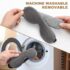 Aroma Season - Heated Eye Mask, Hot Eye Compress for Dry Eyes, Blepharitis, MGD and Blepharitis, Moist Heat Treatment to Unclog Tear Glands (Dark Gray) - Image 3