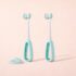 FridaBaby Triple-Angle Toothhugger Training Toothbrush for Toddler Oral Care Blue
