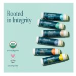 Cliganic USDA Organic Lip Balm Set - 6 Assorted Flavors - 100% Natural Lip Butter Chapstick for Cracked & Dry Lips - Image 6