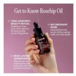 Cliganic USDA Organic Rosehip Seed Oil for Face, 100% Pure | Natural Cold Pressed Unrefined Hexane-Free | Base Carrier Oil for Skin, Hair & Nails | Certified Organic, 1oz - Image 3