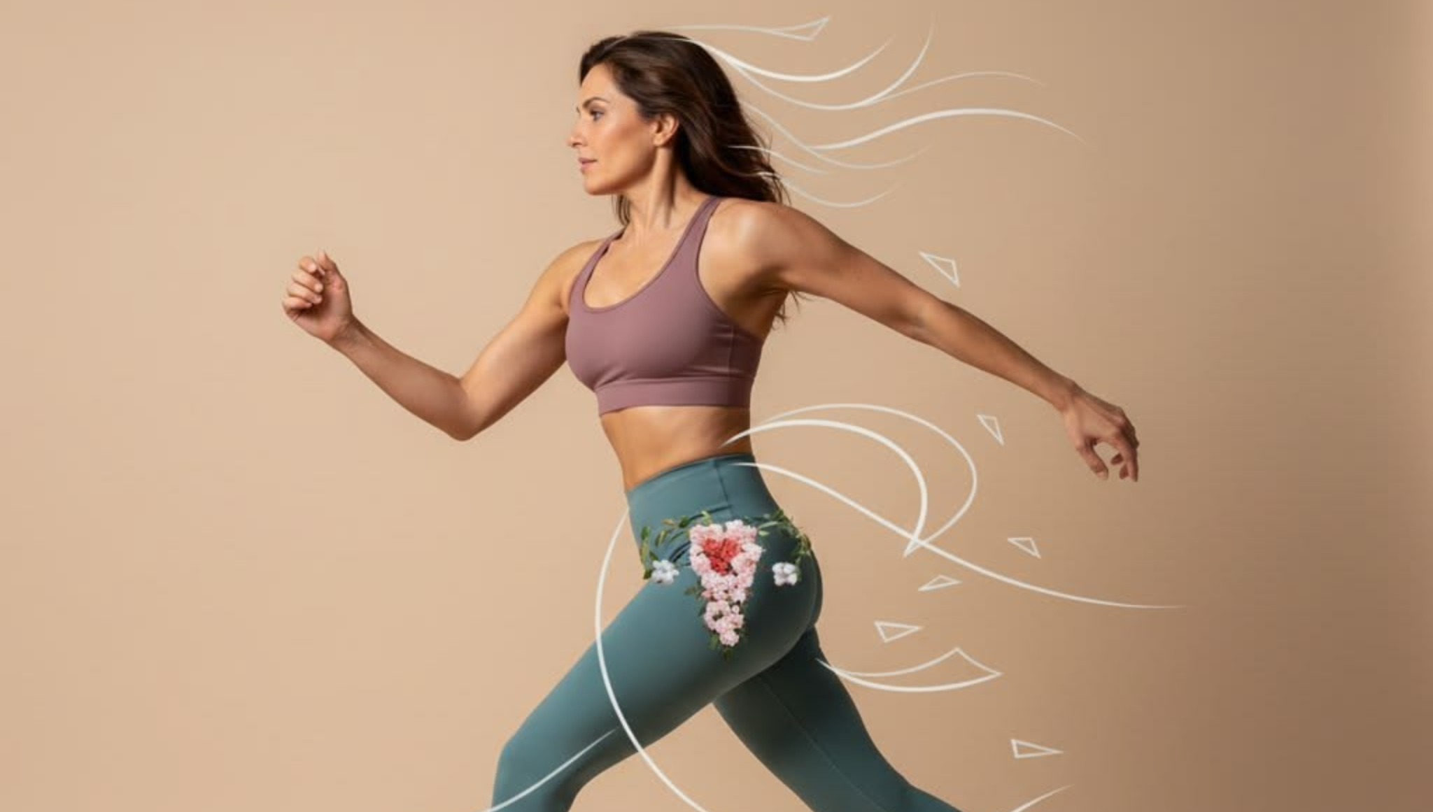 Active woman representing healthy lifestyle and urinary wellness support