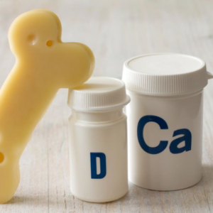 Vitamin D and calcium supplements for bone growth and strength