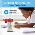 THERMOS FUNTAINER Water Bottle with Straw - 12 Ounce - Kids Stainless Steel Vacuum Insulated Water Bottle with Lid, Pokémon - Image 4