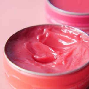 Illustration of petroleum-based lip balm forming an occlusive layer
