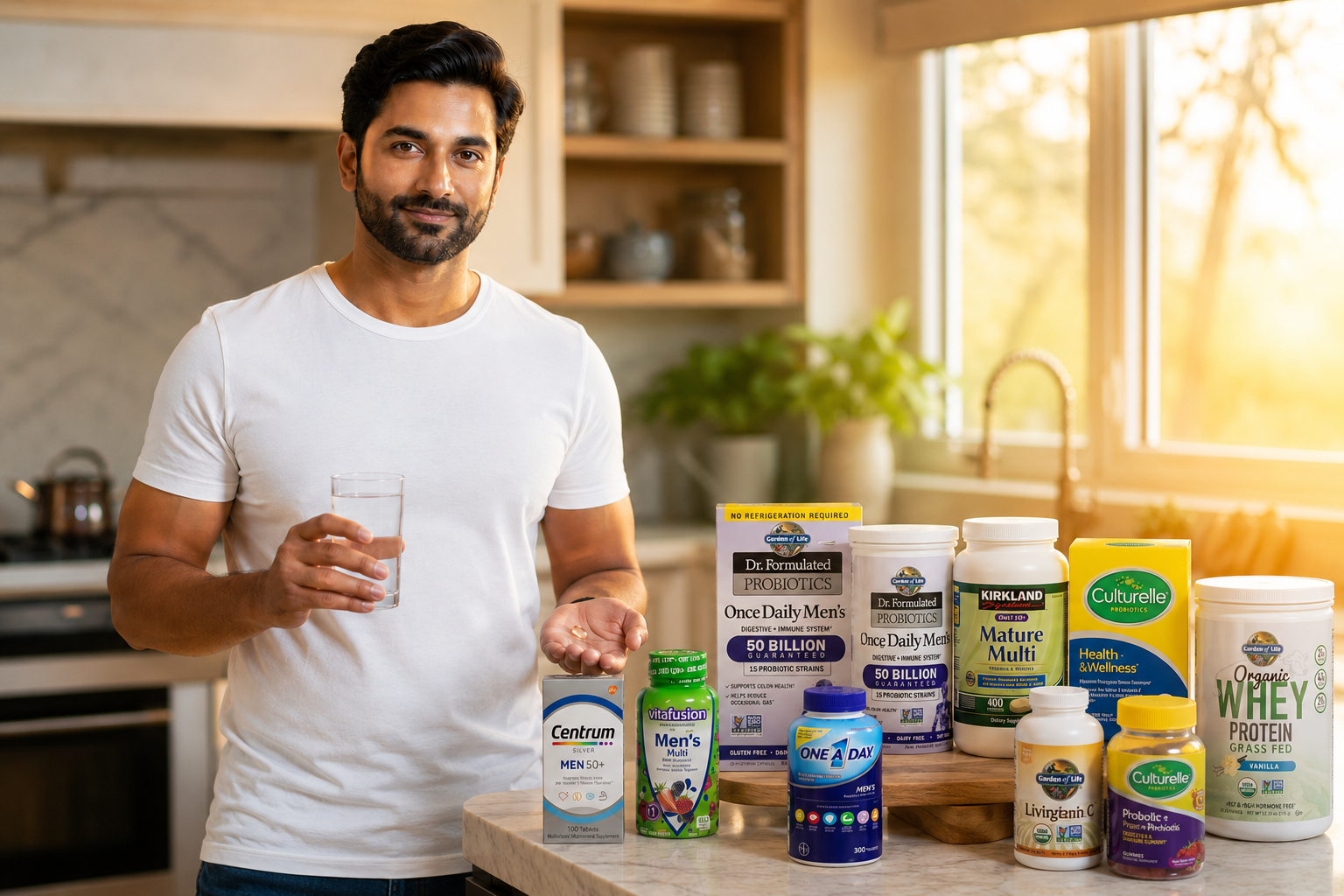 best supplements for men over 30 multivitamins probiotics protein India