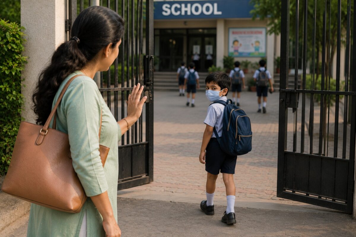 Indian children Fall Sick Every Time School Reopens