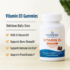 Nordic Naturals Vitamin D3 Gummies,1000 IU D3 + Iron, Wild Berry - 120 Count - Image 4