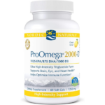 Nordic Naturals ProOmega 2000-D lemon softgels, 2150 mg EPA+DHA plus 1000 IU vitamin D3, 60 count