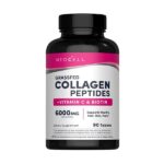 Grassfed Collagen Peptides + C & Biotin, 6000 mg, 90 Tablets