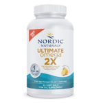Nordic Naturals Ultimate Omega 2X, 2150mg Omega-3, Lemon, 90 Soft Gels