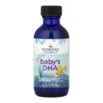 Nordic Naturals Baby DHA Supplement 60 ml | Unflavored Fish Oil | Liquid Brain & Vision Support