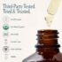 Cliganic USDA Organic Tamanu Oil, 100% Pure - For Face, Hair & Skin | Natural Cold Pressed Unrefined Hexane-Free - Image 4