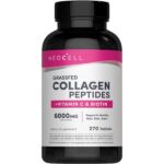 NeoCell Collagen Peptides Pills 270 caplets with vitamin C and biotin for hair, skin and nails
