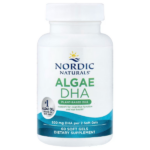 Nordic Naturals Algae DHA, 500mg Vegan Omega-3 Oil, Plant-Based - 60 Count | Plant-based DHA from algae oil. Brain, eye & nervous system support. Certified vegan, non-GMO. 30 servings. 2 per day.